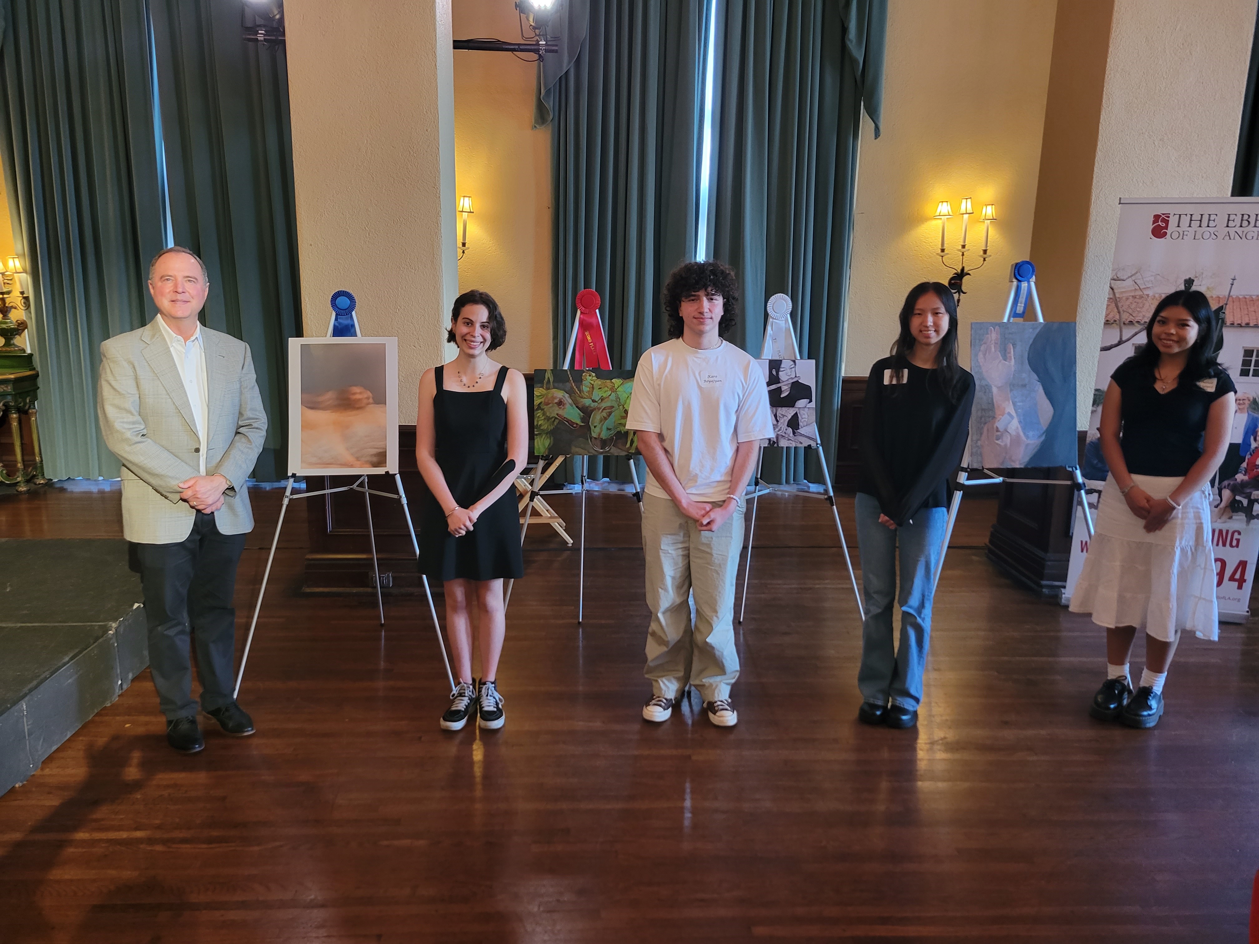 Rep Schiff Announces CA30 Winners of Annual Congressional Art Competition